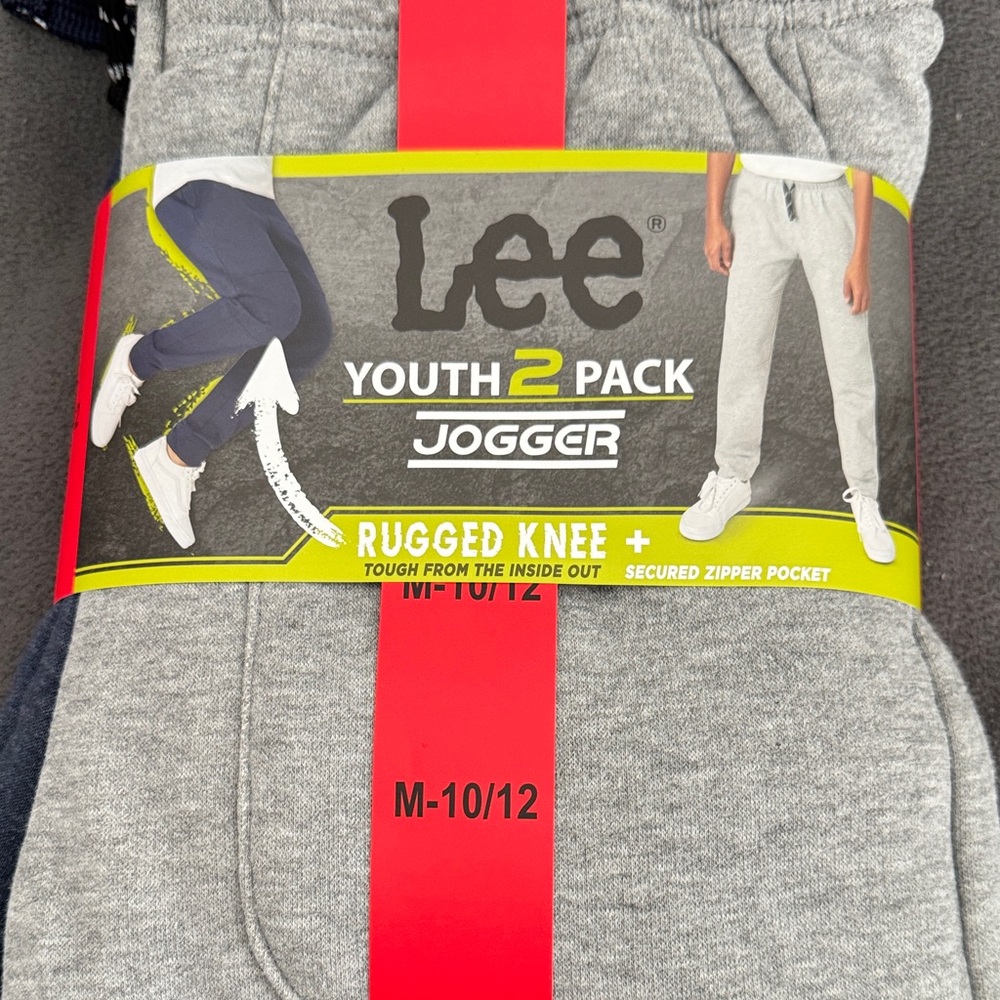 Lee Youth Gray Jogger 2-Pack